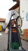 Zeltaufbau zum 40-jährigen SFZ-Fest_26